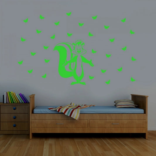 Generic Green Kids Room Decor Radium Wall Sticker