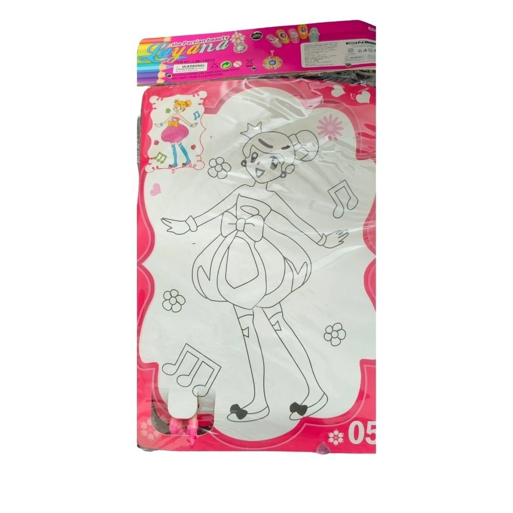 Barbie Doll With Jewellery Set | Rubber | Toys| 1+ Years