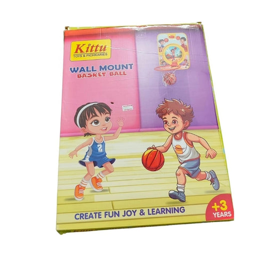 Basket Ball Set | Plastic | Educational Toys| 3+ Years