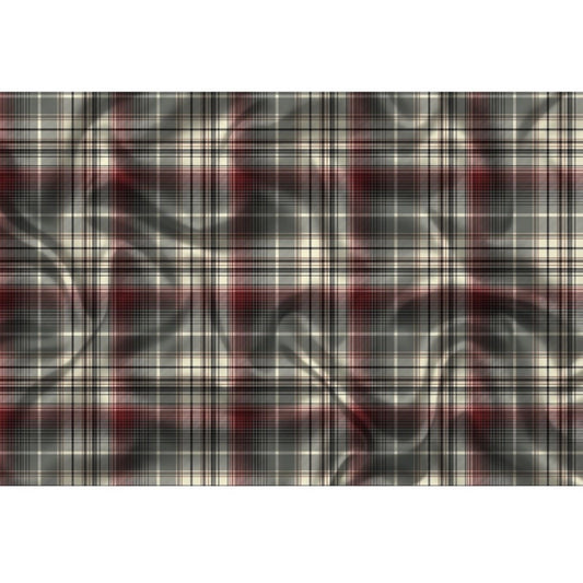 Generic Men's Casual Floral Printed Cotton Blend Unstitched Shirt Fabric 1.6 Mtrs (Brown)