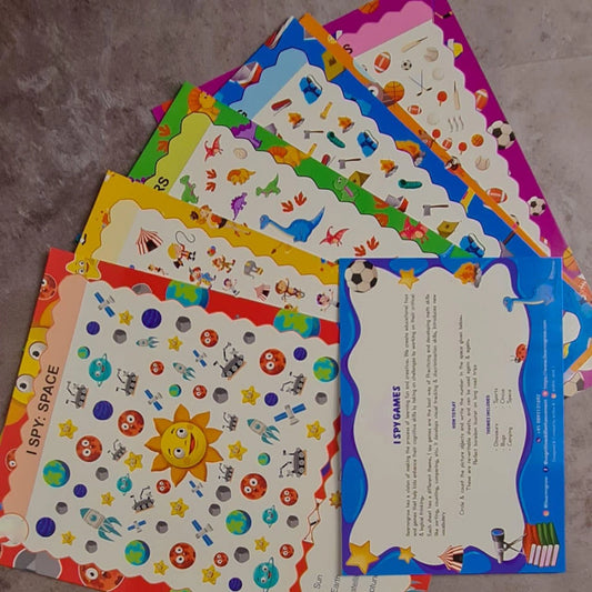 Generic Ispy PVC Educational Toys (MultiColor)