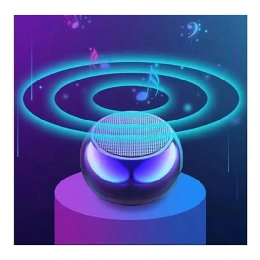 Generic Plastic Rubber Wireless M3 Bluetooth Speaker (Multicolor)