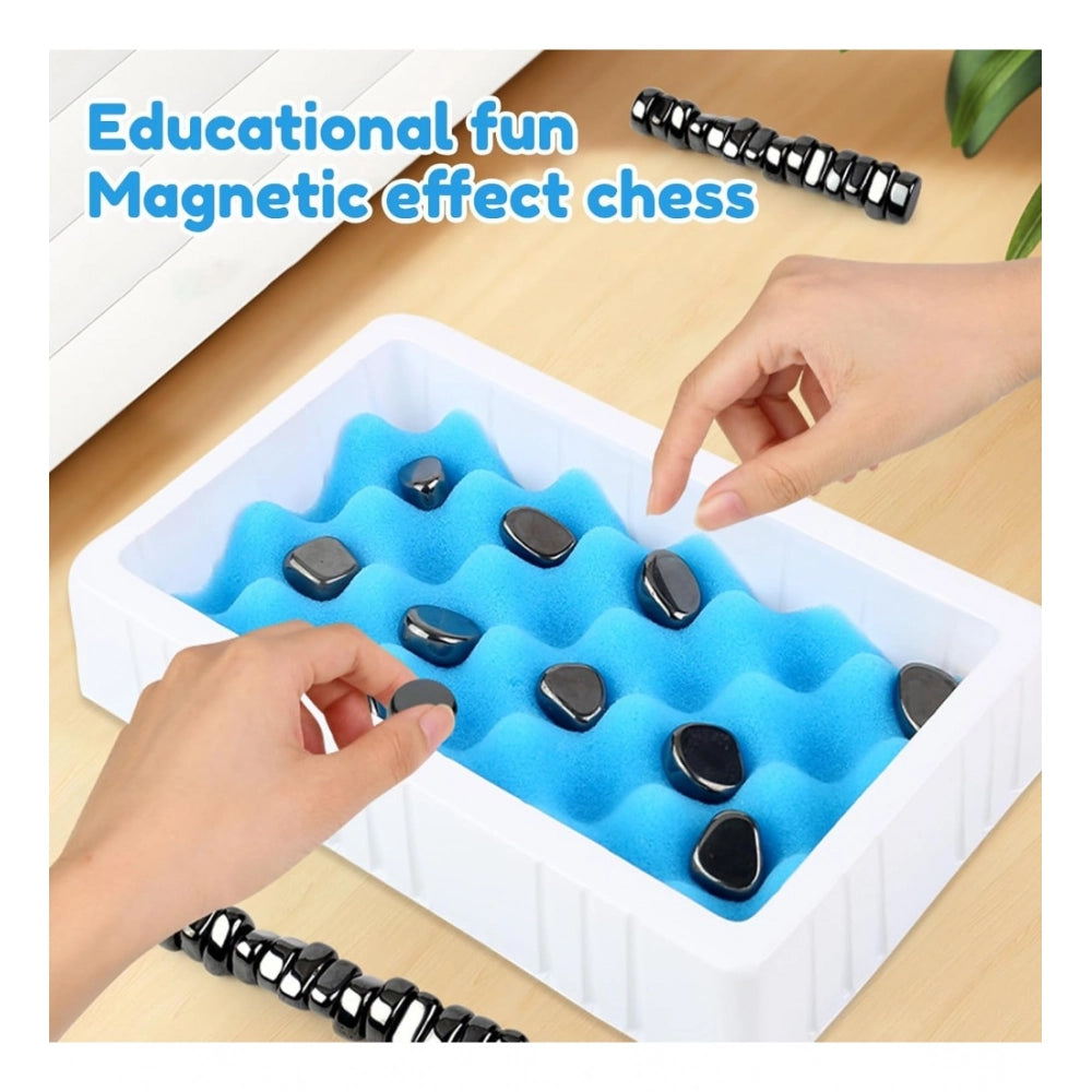 Generic Megnet Magnetic Chess Game Set for Rocks (Black)