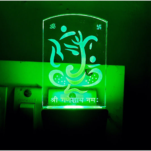 Generic Designer Ganesha AC Adapter Night Lamp