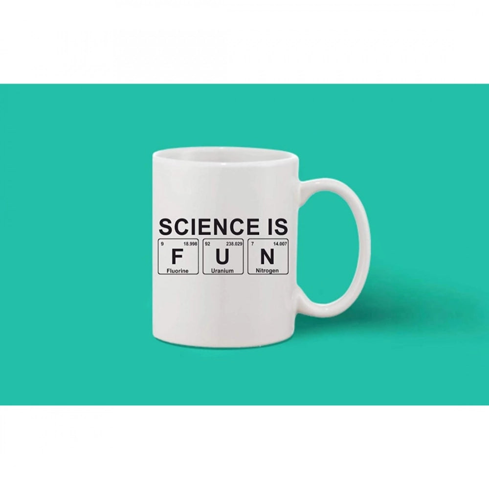 Generic Printed Ceramic Coffee Mug - 1 Pieces, White, 11oz