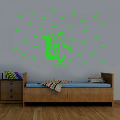 Generic Green Kids Room Decor Radium Wall Sticker