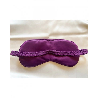 Generic Solid Satin Silk Eyemasks (Purple)