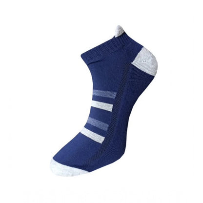 Generic 3_Pair Set Unisex Casual Cotton Printed Ankle Length Socks (Multicolor)