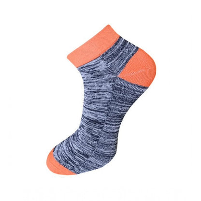 Generic 3_Pair Set Unisex Casual Cotton Ribbed Ankle Length Socks (Multicolor)