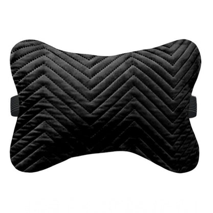 Generic Pack Of_4 Polyester zig zag Car Pillow Sets (Black, Size: 12x12 In)