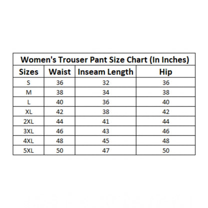 Generic Women's Casual Printed Cotton Trouser Pant (MultiColor)