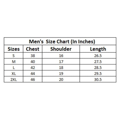 Generic Men's Casual Cotton Printed Polo Neck Half Sleeve T-Shirt (White)