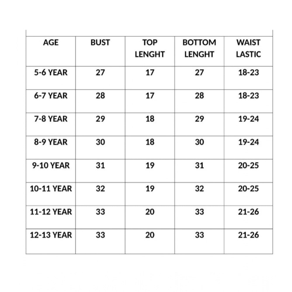 Generic Girl's Silk Bleand Printed Short Sleeve Night Suit Set (Light Green)