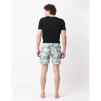 Generic Pack_of_2 Men's Polycotton Printed Boxer Shorts (Multicolor)