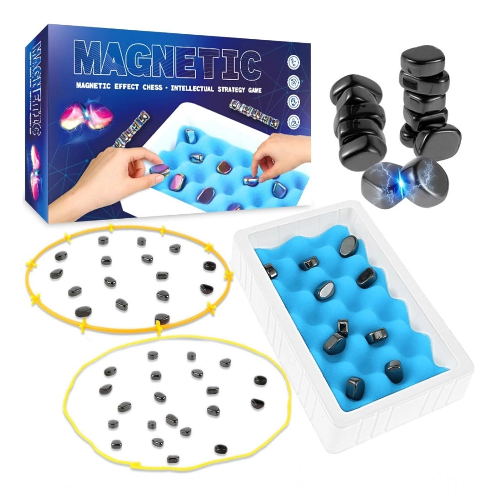 Generic Megnet Magnetic Chess Game Set for Rocks (Black)
