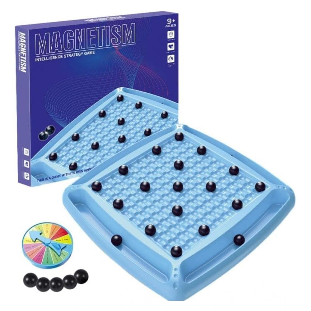 Generic Plastic Magnetic Chess Games with Stones (Blue)