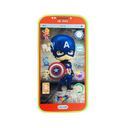 Generic Plastic Mobile Smartphone With Touch Screen And Multiple Sound Effects (Multicolor )