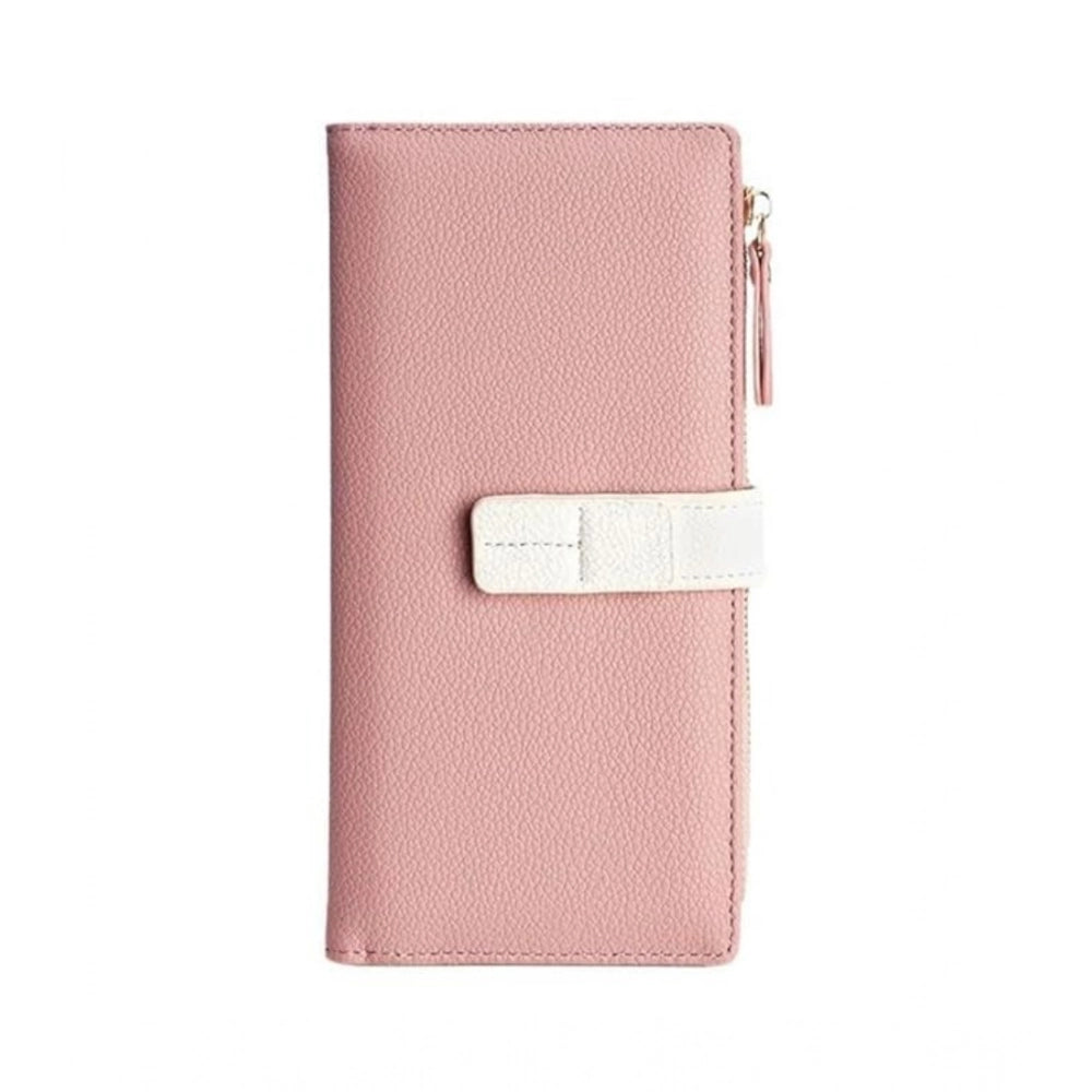 Generic Women's Faux Leather Wallet (Multicolor)