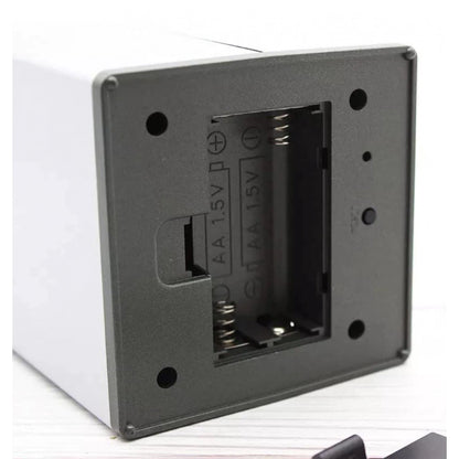 Generic Plastic Pen Holder With LCD Display Digital Alarm Clock