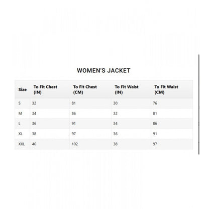 Generic Women's Denim Hand Painted Long Sleeve Jacket (Blue)