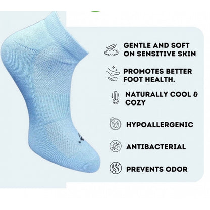 Generic 3_Pair Set Unisex Casual Cotton Printed Low Cut Socks (Multicolor)