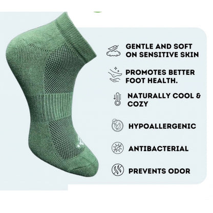 Generic 3_Pair Set Unisex Casual Cotton Printed Low Cut Socks (Multicolor)