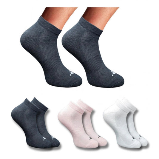 Generic 3_Pair Set Unisex Casual Cotton Printed Low Cut Socks (Multicolor)