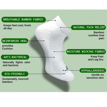 Generic 3_Pair Set Unisex Casual Cotton Printed Low Cut Socks (Multicolor)